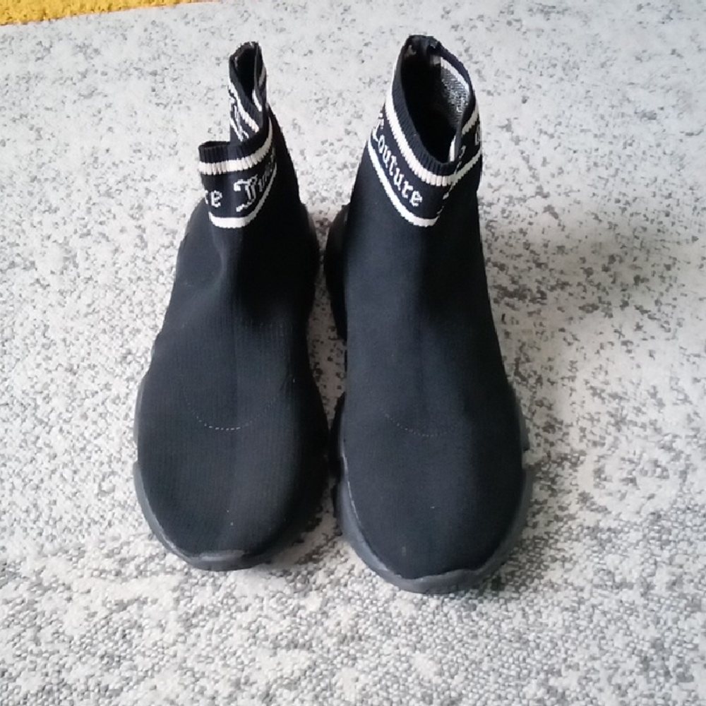 Black High-Top Women's Sneakers